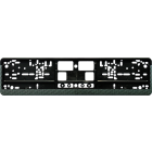 Carbon Kennzeichenrahmen