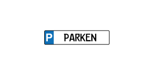 Parkplatzschild