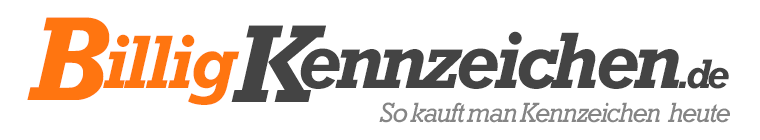 Logo BilligKennzeichen.de